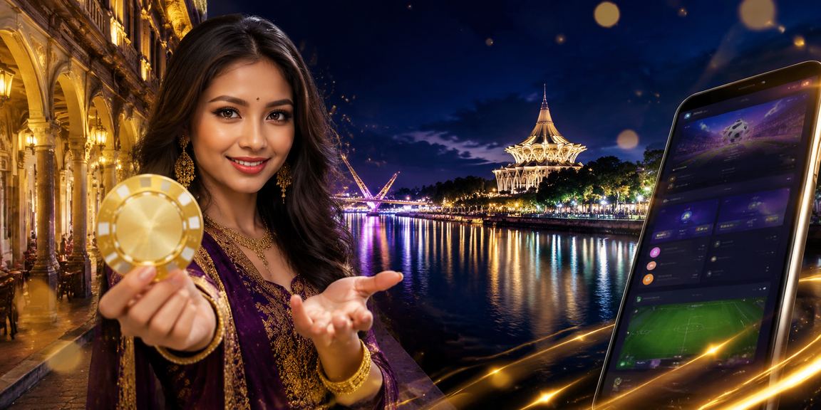 Pengguna pertaruhan sukan dalam talian di Kuching Sarawak